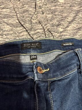 Judy Blue Women's Skinny Fit Dark Blue Jeans